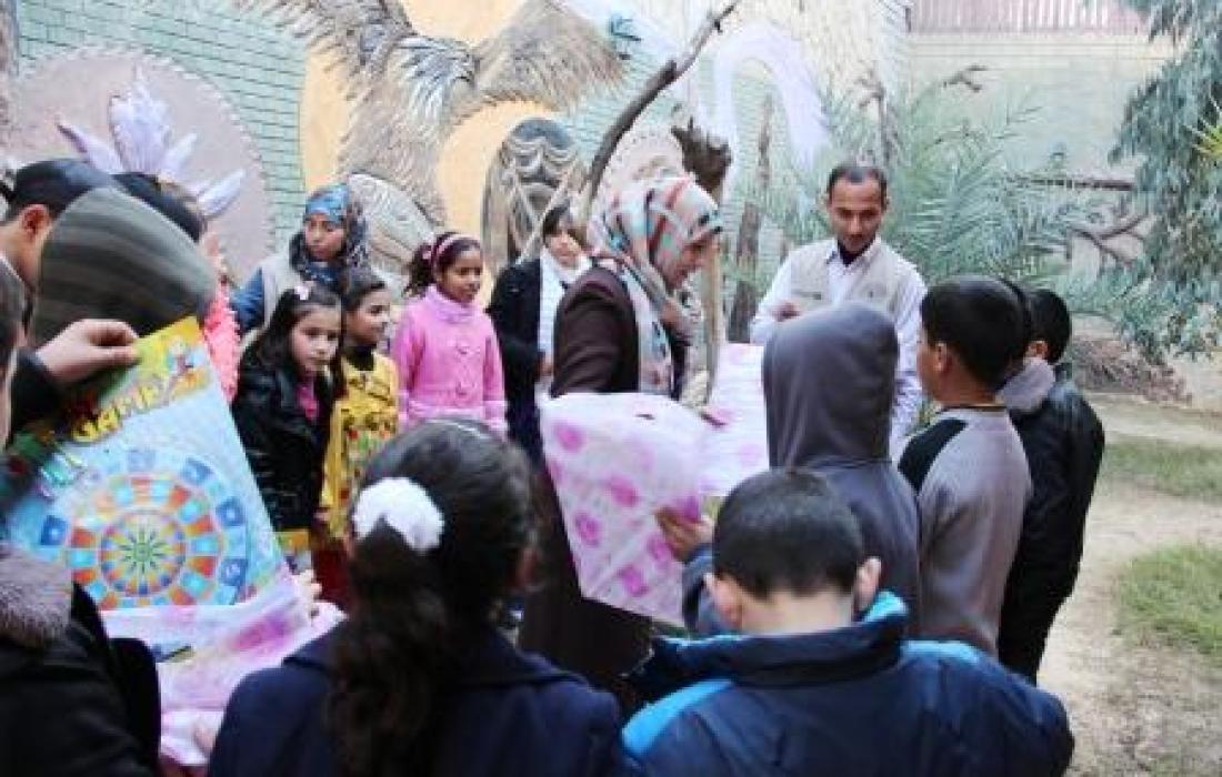 مركز حل النزاعات ينفذ مبادرة للأطفال بعنوان أسرة واحدة فلسطين اليوم
