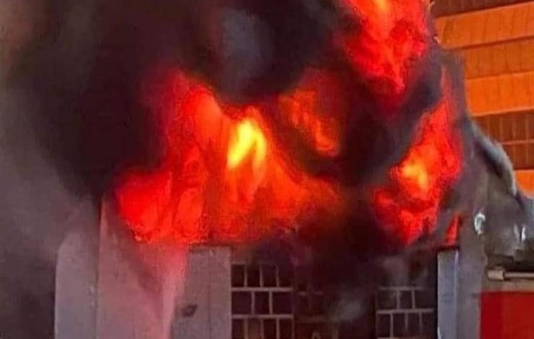 7 وفيات إثر حريق ضخم في موسكو