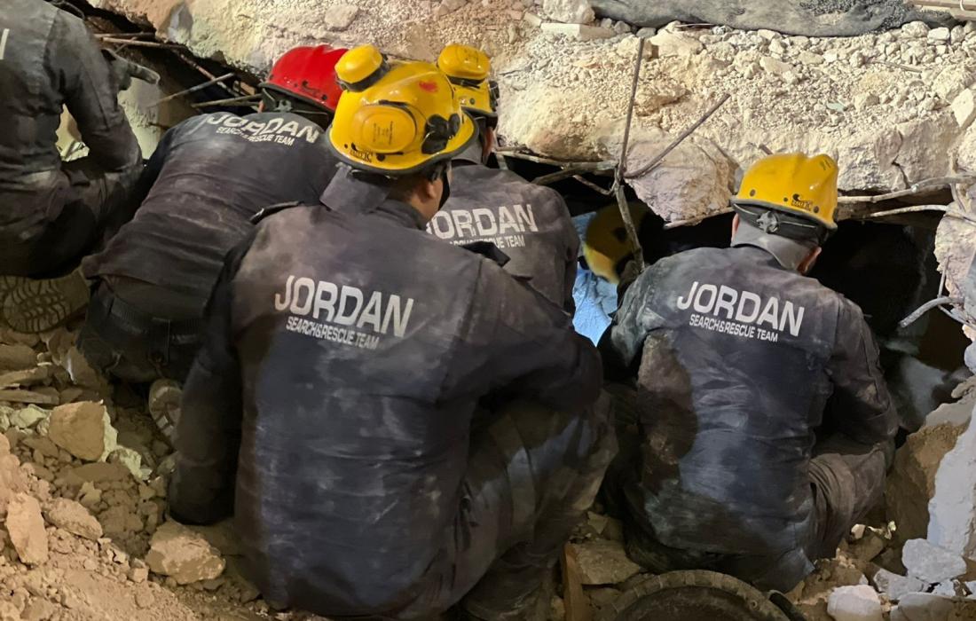 الأردن.. ارتفاع عدد وفيات حادث انهيار مبنى سكني إلى 9