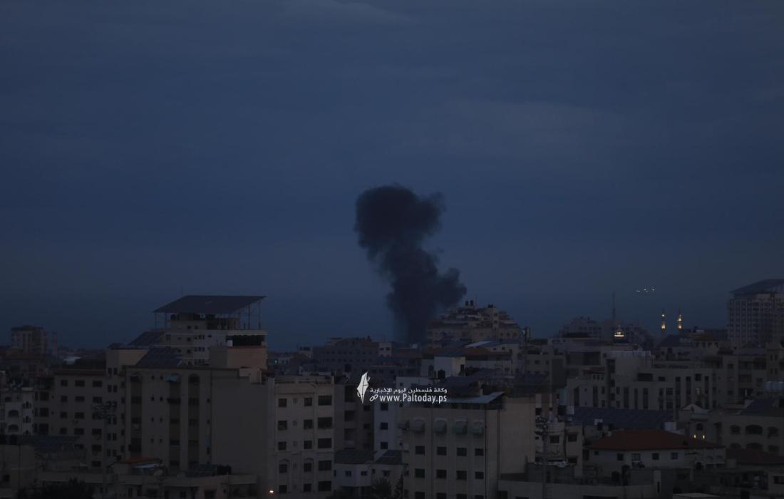 طائرات الاحتلال تقصف عدة مواقع للمقاومة في قطاع غزة