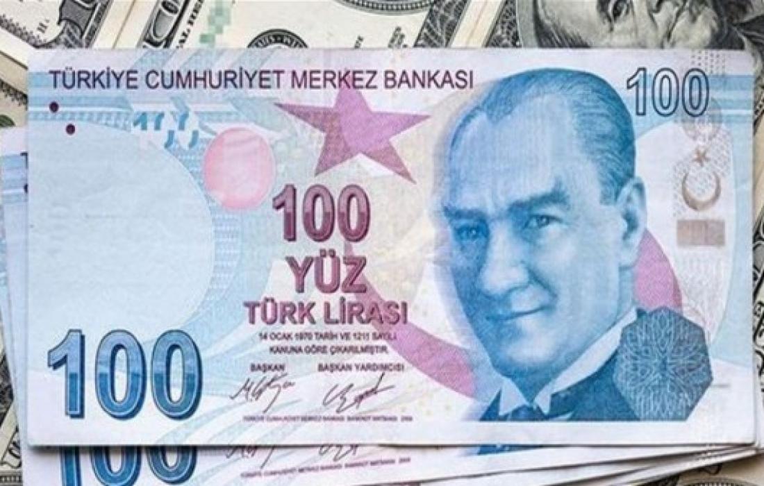 الليرة الدولار الامريكي التركية مقابل TRY/USD