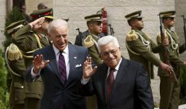 عباس و بايدن.