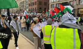 مسيرة حاشدة بشيكاغو تطالب بمحاسبة "إسرائيل"