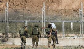 جيش الاحتلال يزعم اعتقاله فلسطينياً اجتاز الحدود الجنوبية لقطاع غزة