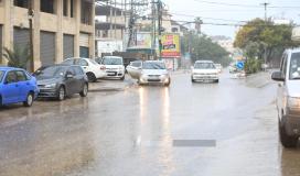 أجواء ماطرة- ارشيفية