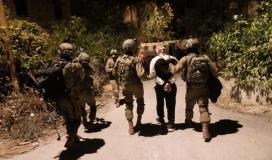 الجيش الاسرائيلي يعتقل شاب ي الضفة الغربية اليوم 2023