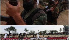 مناورة عسكرية بالذخيرة الحية لـ"كتائب الأنصار" جنوب قطاع غزة