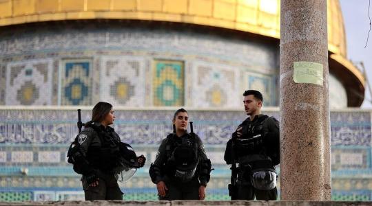 قوات الاحتلال تقتحم باحات المسجد الأقصى 2023
