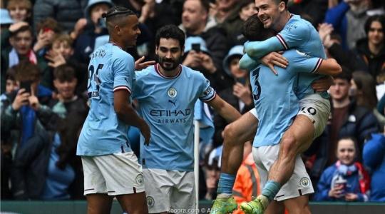 "مانشستر سيتي" يعزز صدارته لدوري الانجليزي بهدفين في شباك ليدز يونايتد