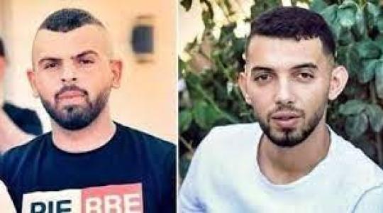 الأسيرين أسعد يوسف الرفاعي، وصبحي عماد صبيحات.jpg